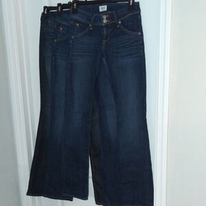 🚨3 Pairs Hudson Jeans 🚨Dark Blue Flare & Straight Leg